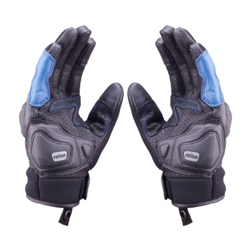 Reise Austra Blue Motorcycle Gloves 2