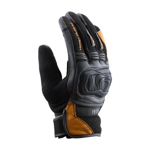 Reise Austra Orange Motorcycle Gloves 6
