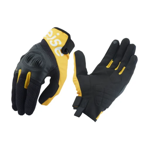 Reise x Spidi Nivo Yellow Motorcycle Gloves 1