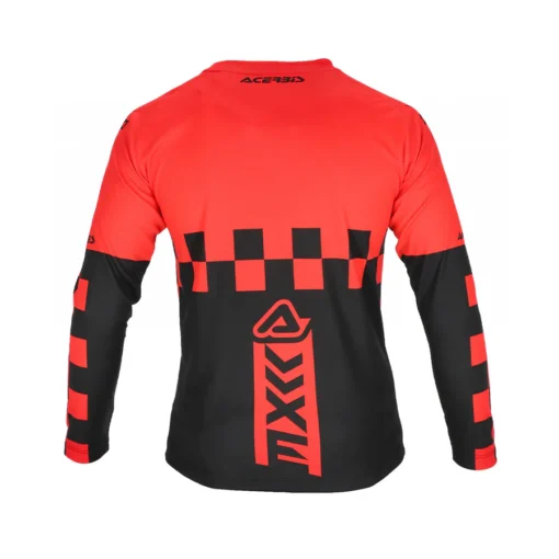 Acerbis MX J Kid One Red Black Jersey 3