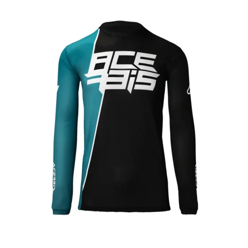 Acerbis MX J Track Seven Black Green Jersey 1