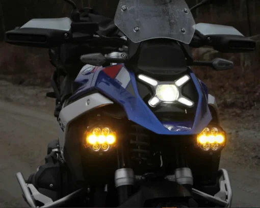 DENALI Auxiliary Upper Driving Light Mount For BMW R 1300 GS 6