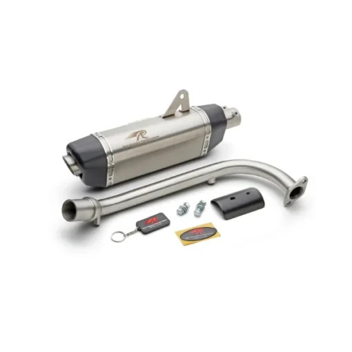 Red Rooster Performance Luna Matte Exhaust For Yamaha Aerox 1
