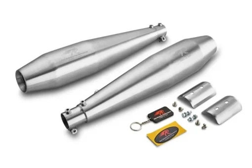 Red Rooster Performance Stellar Matte Exhaust For Royal Enfield Interceptor 650 2