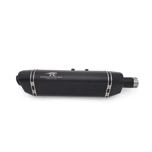 Red Rooster Performance Vertex Black Matte Exhaust For Royal Enfield Himalayan 450 Scram 411 1