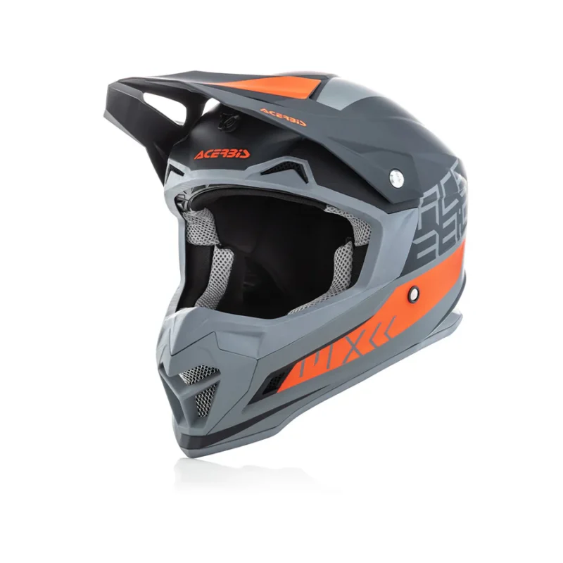 Acerbis Profile 4 Black Orange Helmet 1