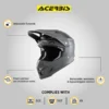 Acerbis Profile 4 Gloss Black Helmet 4