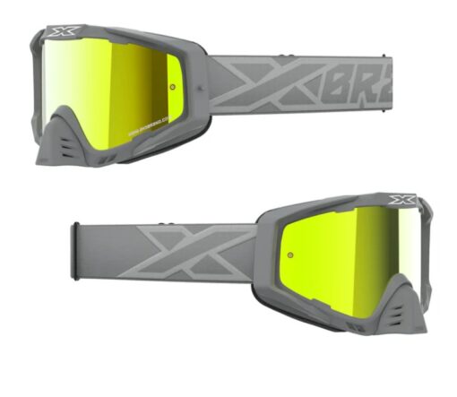 EKS Grey Silver Gold Goggles 1