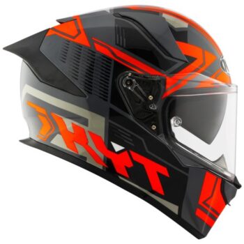 KYT R2R Pro Octane Orange Helmet 2