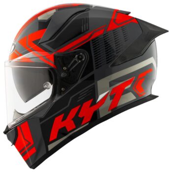 KYT R2R Pro Octane Red Helmet 1