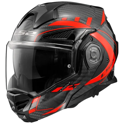 LS2 FF901 Advant X Carbon Future Red Gloss 06 Helmet 1