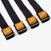 Carbonado Multipurpose Cam Buckle TieDownStrap Set of 4 5