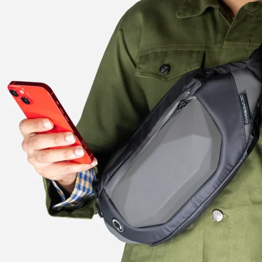 Carbonado Rock Waist Sling Pouch Slate 5