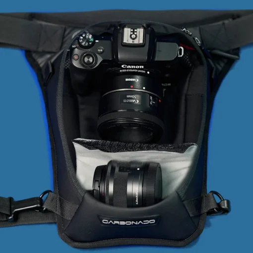 Carbonado Tora Lite Thigh Bag Hardshell Black 9