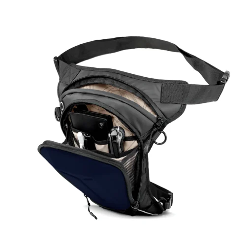 Carbonado Turtle Navy Blue (Hardshell Thigh Bag) 2