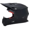 KYT Jumpshot Plain Black Helmet 1