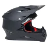 KYT Jumpshot Plain Black Helmet 2
