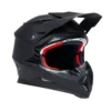 KYT Jumpshot Plain Black Helmet 3