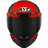 KYT TT Revo Combustion Matte Red Helmet 2