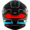 KYT TT Revo Overtech Black Fuxia Helmet 5