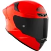 KYT TT Revo Plain Gara Red Helmet 2