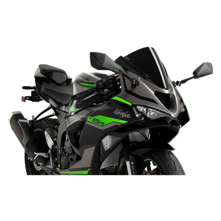 プーチ(Puig) レーシングスクリーン ブラック ZX-6R 05-08 /10R