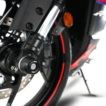 R&G Apex Front Fork Protector for Aprilia RS 457 (2025+) (FP0292BK) 1