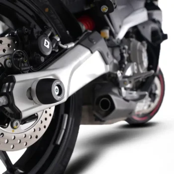 R&G Apex Rear Spindle Sliders for Aprilia RS 457 (2025+) (SP0105BK) 1
