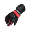 DSG Race Pro Sport Black Red Leather Gloves 1