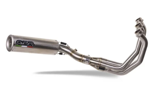 GPR M3 Titanium Natural Full System Exhaust for Triumph Trident 660 (2021 2024) 1