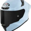 KYT TT REVO Plain Sea Blue Helmet 3