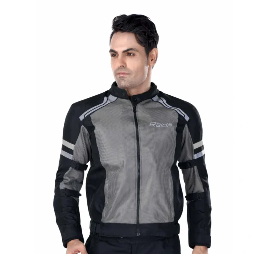 Raida Tourer Grey Riding Jacket 2