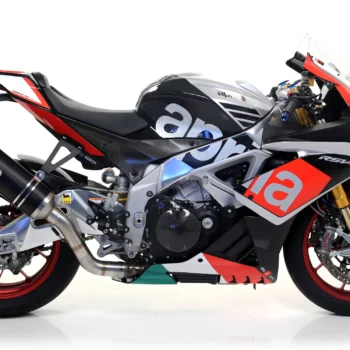 Arrow Maxi Race Tech Approved Aluminium Dark Silencer For Aprilia RSV4 (2016 19) (1)