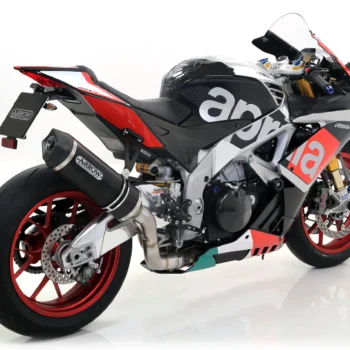 Arrow Maxi Race Tech Approved Aluminium Dark Silencer For Aprilia RSV4 (2016 19) (2)