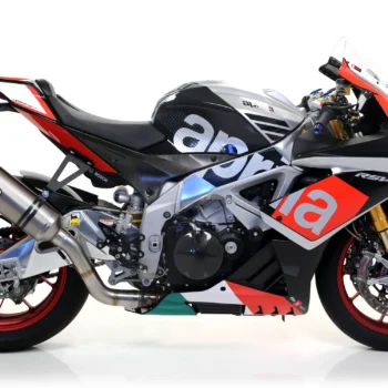 Arrow Race Tech Approved Titanium Silencer With Carby End Cap For Aprilia RSV4 (2016 19) (2)