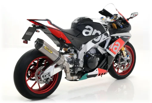 Arrow Race Tech Approved Titanium Silencer With Carby End Cap For Aprilia RSV4 (2016 19) (3)