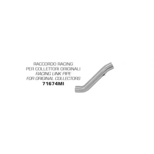 Arrow Racing Steel Link Pipe For Original Collectors For Aprilia RSV4 (2019 20) (2)