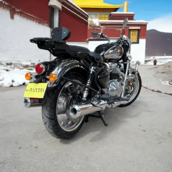 Barrel B 12 Bass Master Exhaust for Royal Enfield Classic 650 2