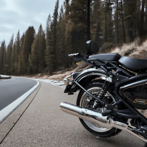 Barrel B 12 Bass Master Exhaust for Royal Enfield Super Meteor 650 3