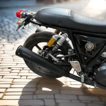 Barrel BE 10 Bass Master Black Exhaust for Royal Enfield Interceptor 650 GT 650 1