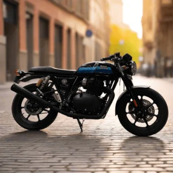 Barrel BE 10 Bass Master Black Exhaust for Royal Enfield Interceptor 650 GT 650 2