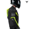 DSG Race Pro V3 Black Yellow Fluorescent Riding Jacket 6