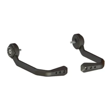 Evotech Performance Brake And Clutch Lever Protector Kit (Bar End Mirror Version) for Triumph Street Triple 765 RS (2023+) 1