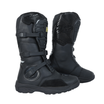 Happy Speed VALOR Adventure Riding Boots Stealth Black clean 2