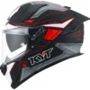 KYT R2R Pro Led Matt Black Grey Helmet (2)