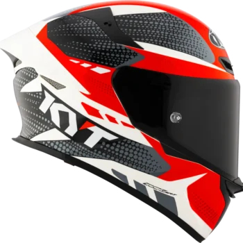 KYT TT Revo Gear Black Red Helmet 2