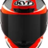 KYT TT Revo Gear Black Red Helmet 3