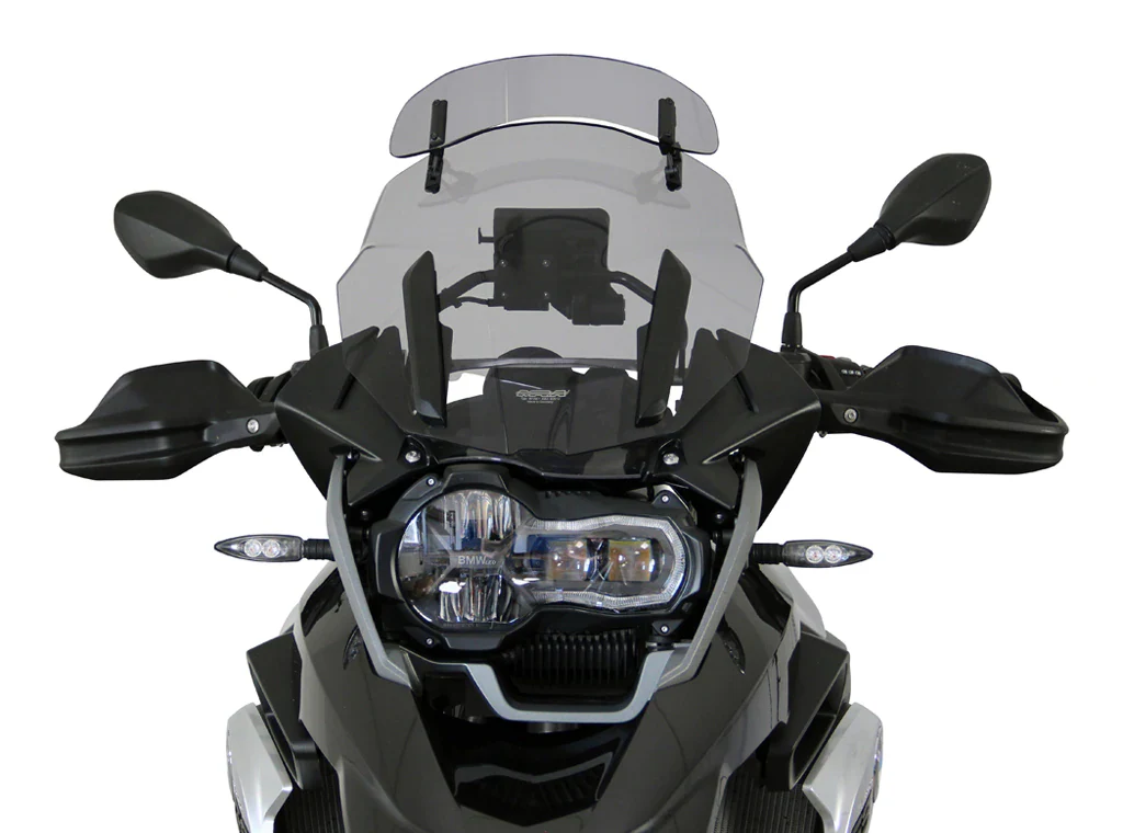 MRA Smoke Grey Touring Windscreen for BMW R12001250Gs (2017 20) (1)
