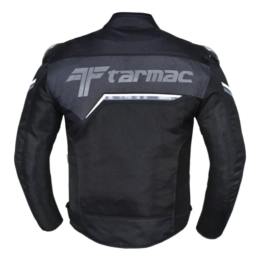 Tarmac Strike Black White Jacket with SafeTech Level 2 Protectors - Image 4