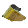 KYT Striker Visor Iridium Gold